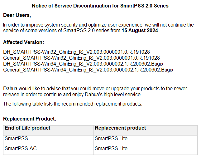 SmartPSS Discontinuation.PNG