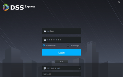 DSS Express Client Login.png