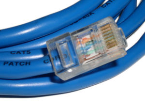 CAT5 Cable used by IP Cameras
