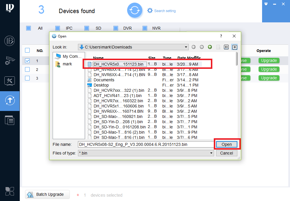 Update Firmware Dahua ToolBox Dahua Wiki